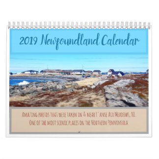 Newfoundland 2019 Calendar