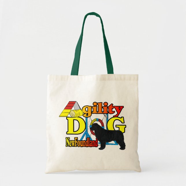 Newfoundland_Agility Gifts Tote Bag (Front)