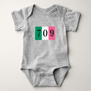 Newfoundland and labrabor baby bodysuit 709 