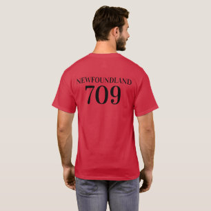 Newfoundland and labrabor T-shirt 709 