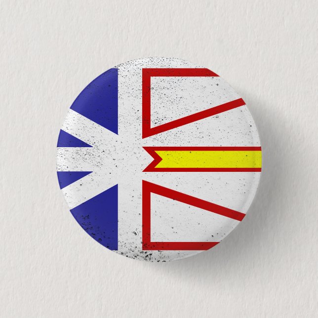 Newfoundland and Labrador 3 Cm Round Badge (Front)