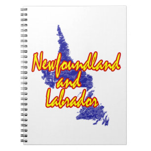 Newfoundland and Labrador Spiral Notebook