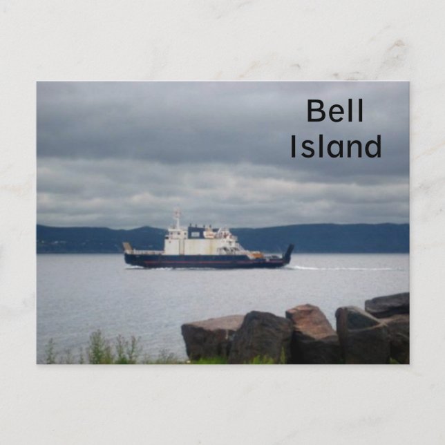 Newfoundland Bell Island Ferry Flanders Postcard (Front)