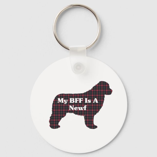Newfoundland BFF Gifts Key Ring (Front)