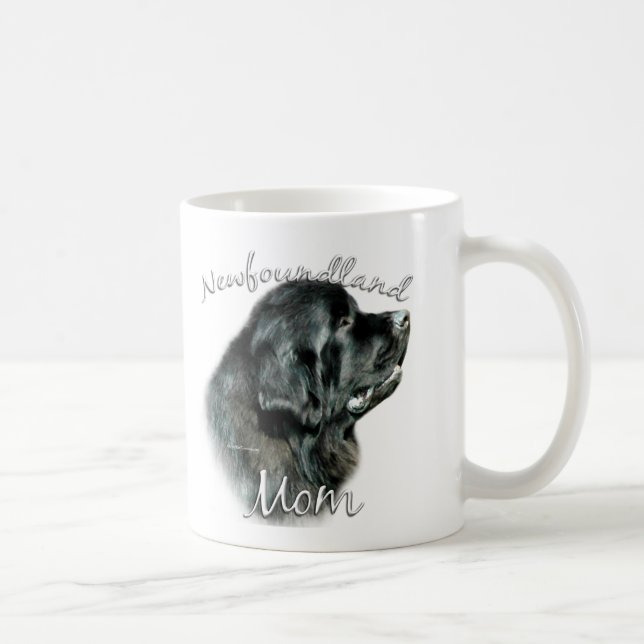 Newfoundland (blk) Mum 2 Coffee Mug (Right)