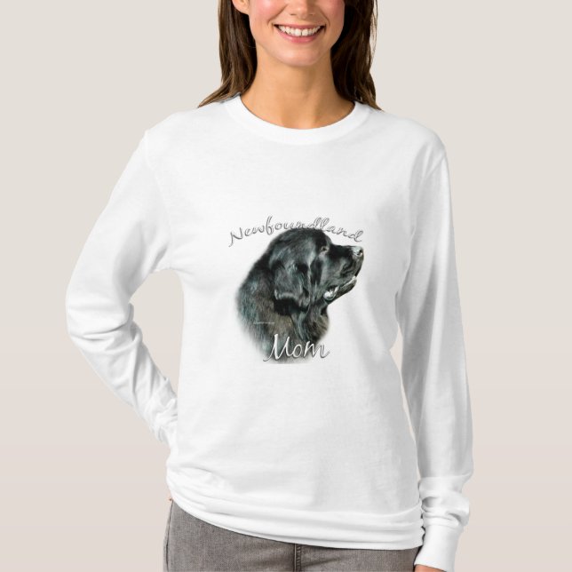 Newfoundland (blk) Mum 2 T-Shirt (Front)