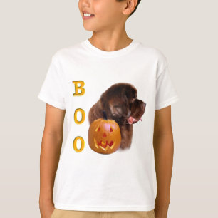 Newfoundland Brown Halloween BOO T-Shirt