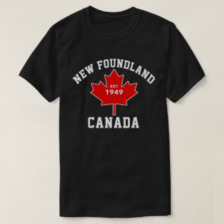 Newfoundland Canada Est.1949 Patriotic T Shirt