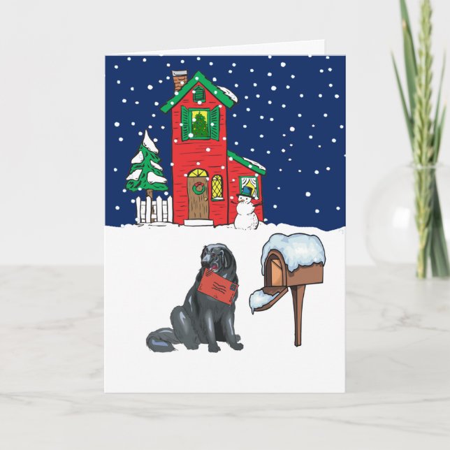 Newfoundland Christmas Holiday Card (Front)