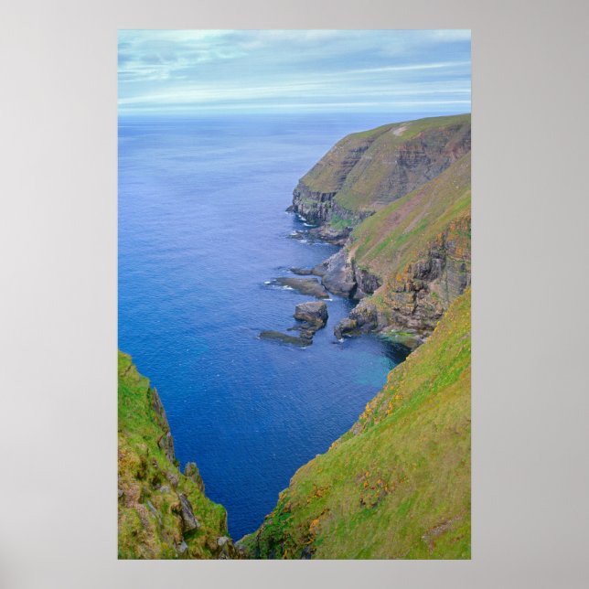 Newfoundland Coastline Poster (Front)