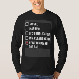 Newfoundland Dad Dog Father T-Shirt