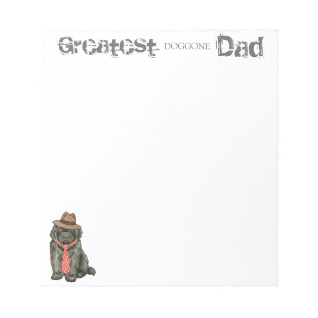 Newfoundland Dad Notepad (Front)