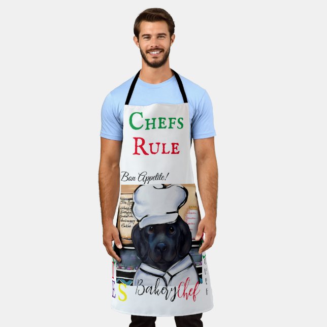 Newfoundland Dog     Apron (Worn)