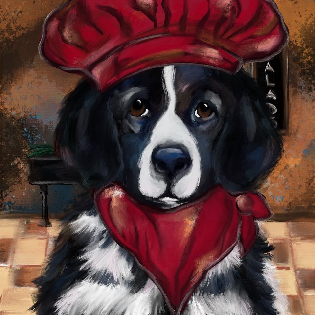 Newfoundland Dog       Apron (Creator Uploaded)