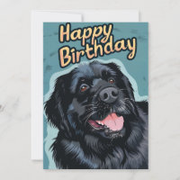 Newfoundland dog Birthday 
