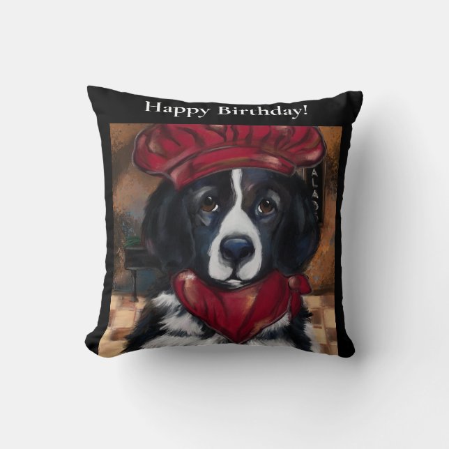 Newfoundland Dog      Cushion (Front)