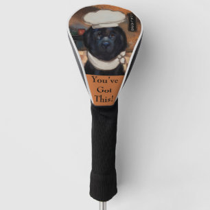 Newfoundland Dog Golf Head Cover