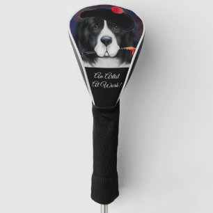 Newfoundland Dog Golf Head Cover