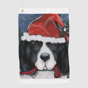 Newfoundland Dog Golf Towel