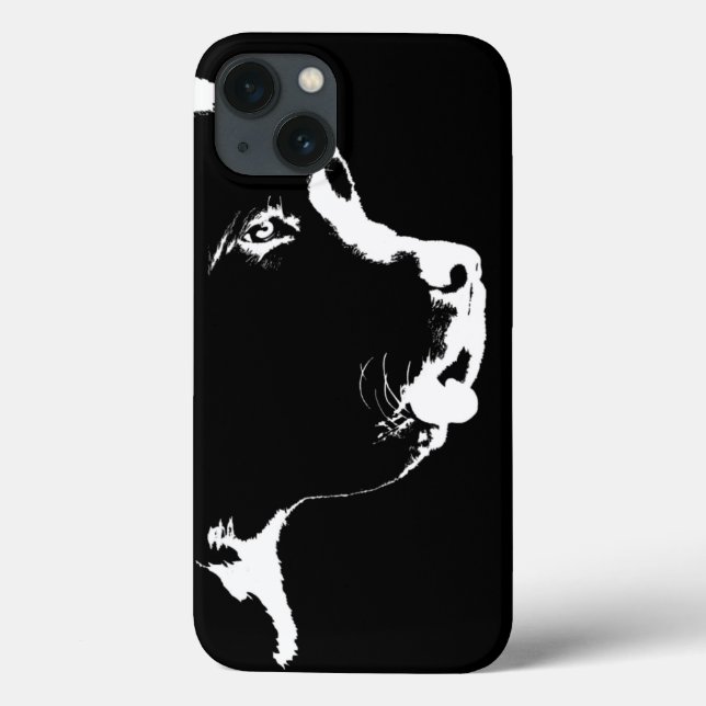 Newfoundland Dog iPhone Cases Newfoundland Pup (Back)