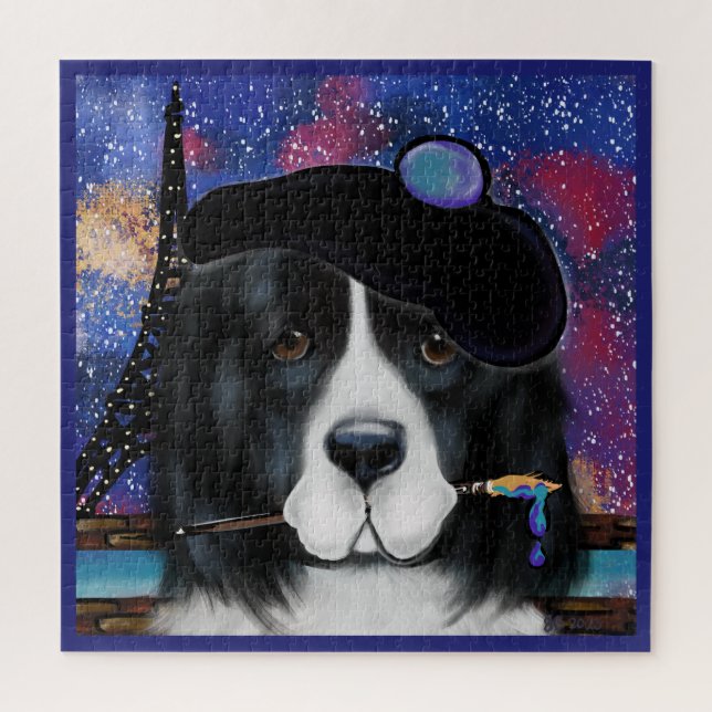 Newfoundland Dog Jigsaw Puzzle (Vertical)