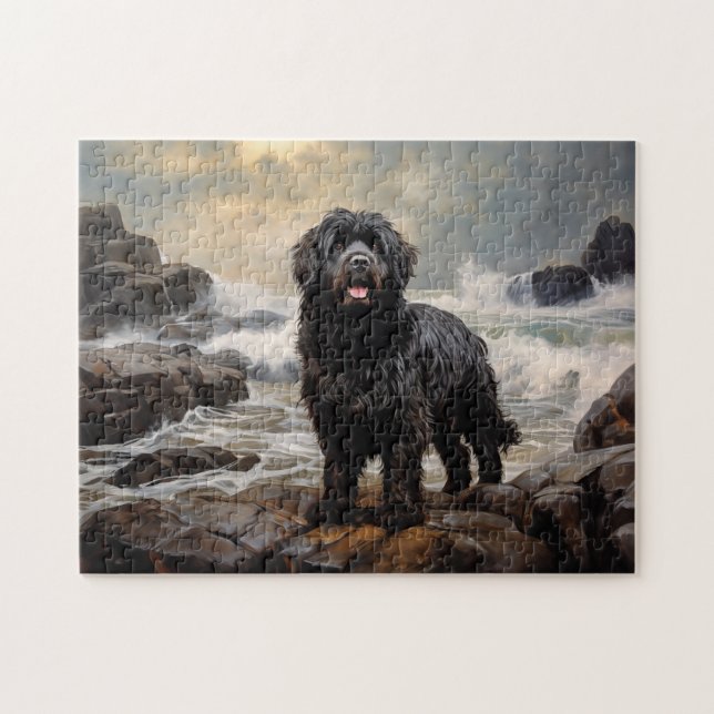 Newfoundland dog jigsaw puzzle (Horizontal)