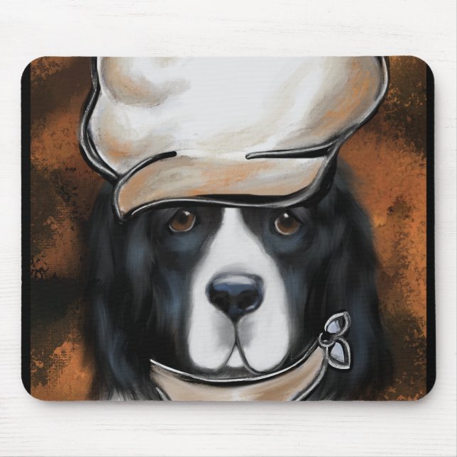 Newfoundland Dog Mouse Pad (Front)