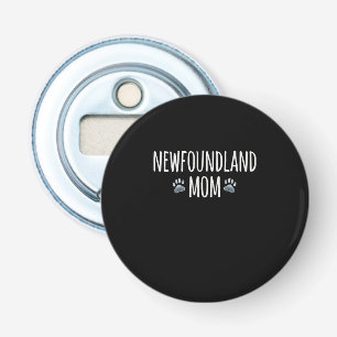Newfoundland dog mum   Dog paws design Bottle Opener