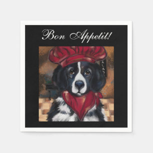 Newfoundland Dog Napkin