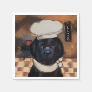 Newfoundland Dog Napkin