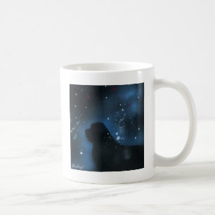 Newfoundland dog painting coffee mug