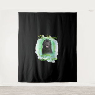 Newfoundland Dog The Moment I Saw You I Love You Tapestry