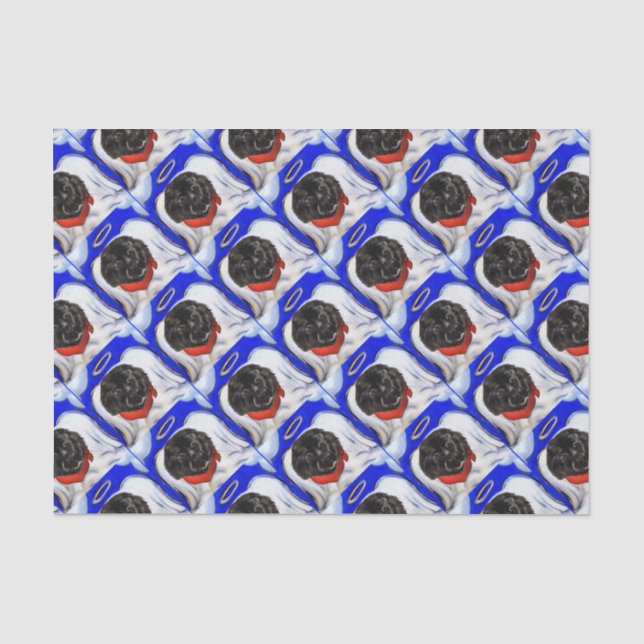 Newfoundland Dog Tissue Paper (Front)