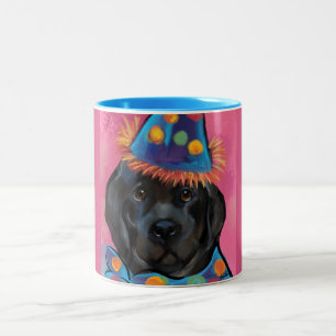 Newfoundland Dog Two-Tone Coffee Mug
