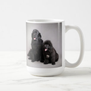 Newfoundland dogs mug