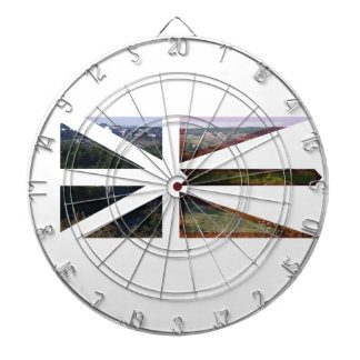 Newfoundland Flag Dartboard