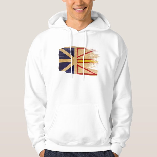 Newfoundland Flag Hoodie (Front)