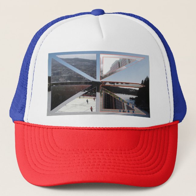 Newfoundland Flag Trucker Hat (Front)