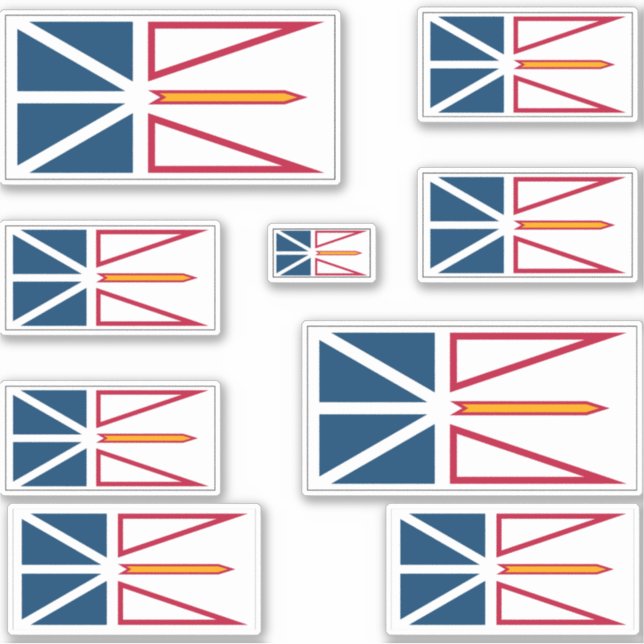 Newfoundland Flags Graphic (Front)
