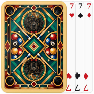 Newfoundland, Geometric Mosaic Playing Cards