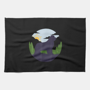 Newfoundland Gifts For Women Men & Kids Tea Towel
