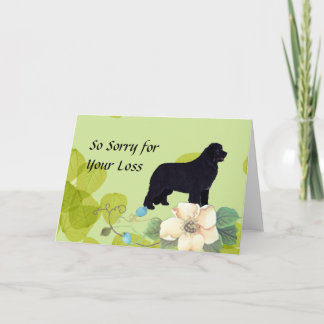 Newfoundland - Green Leaves Design Card