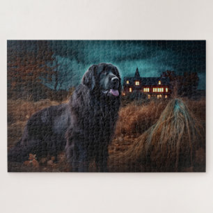 Newfoundland Halloween Scary  Jigsaw Puzzle