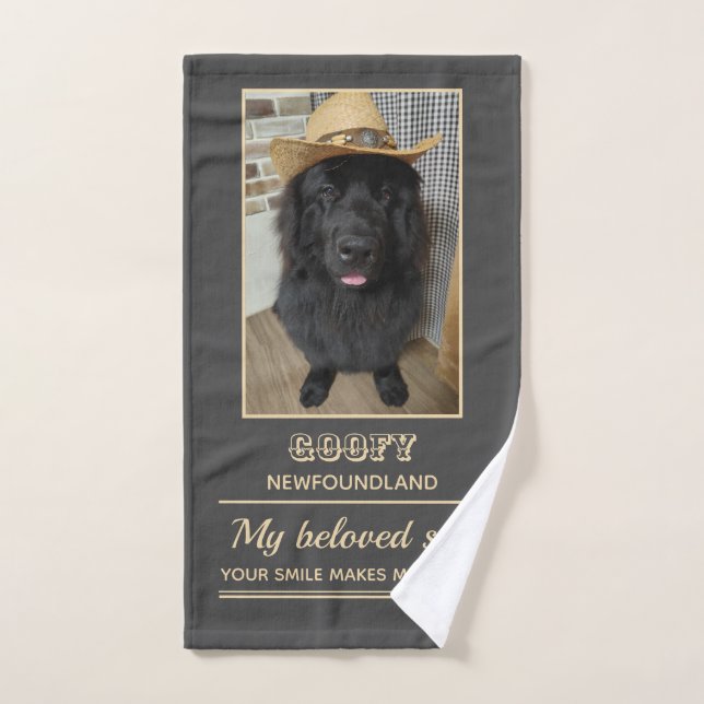 Newfoundland hand towel hand towel (Hand Towel)