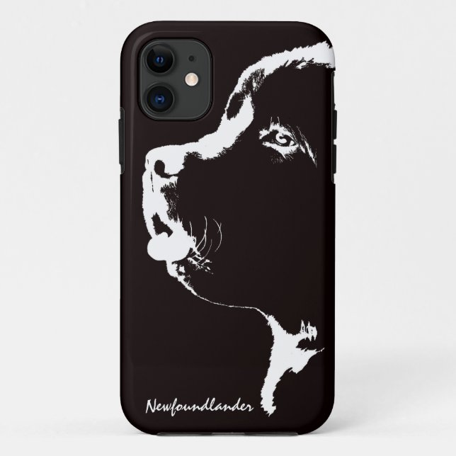 Newfoundland IPhone 5 Case Newfoundland Pup (Back)