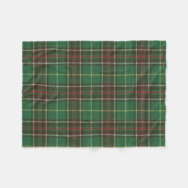 Newfoundland/Labrador Original Tartan Fleece Blanket (Front (Horizontal))