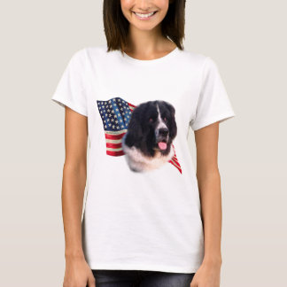 Newfoundland (landseer) Flag T-Shirt