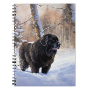 Newfoundland Let It Snow Christmas Notebook