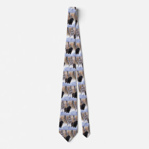 Newfoundland Let It Snow Christmas  Tie