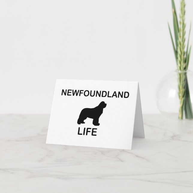 newfoundland life card (Front)